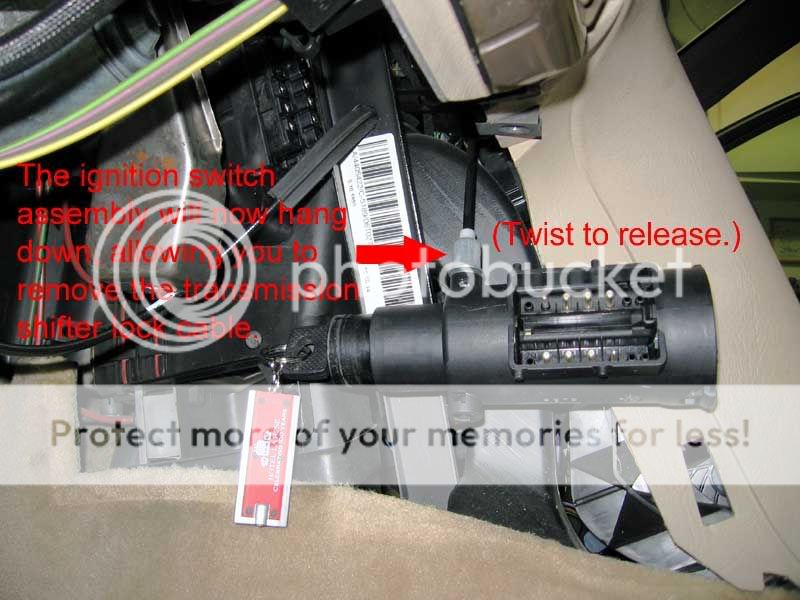 1996 E300D (W210, OM606) ignition switch removal? PeachParts Mercedes